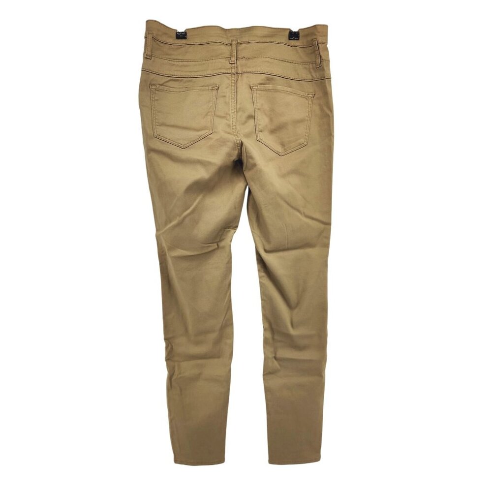 New Nobo Mid-Rise Skinny Super Stretch Fabric Khaki Pants Size 13 - Picture 5 of 8